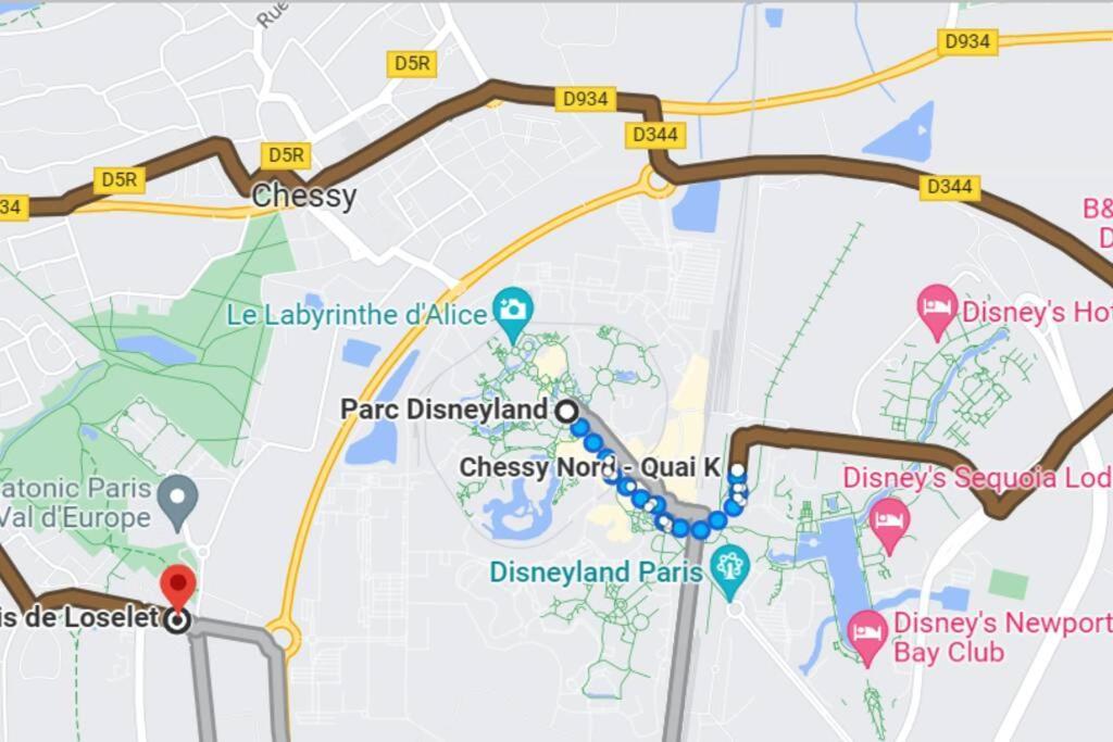 C210 Appartement Disneyland Paris Studio Montévrain Zewnętrze zdjęcie